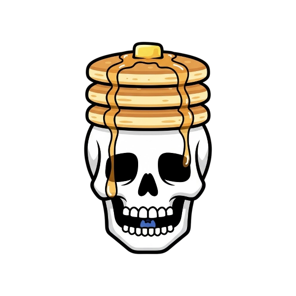 Skull and Pancakes