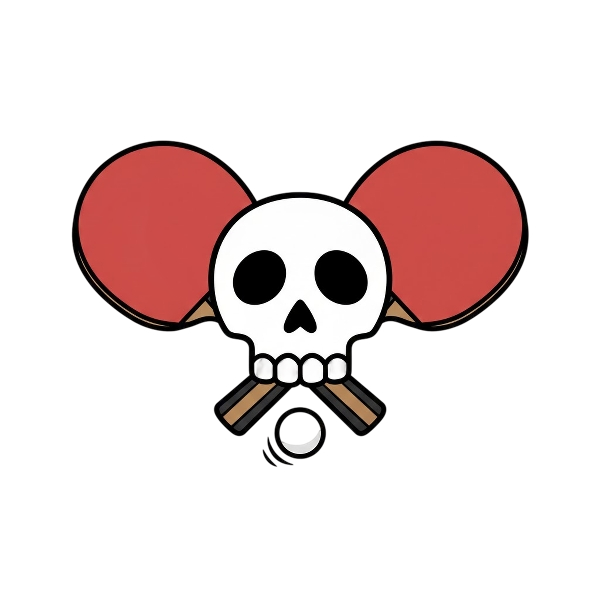 Skull and Ping pong