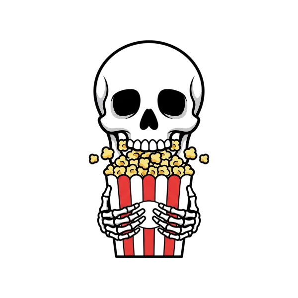 Skull and Popcorn