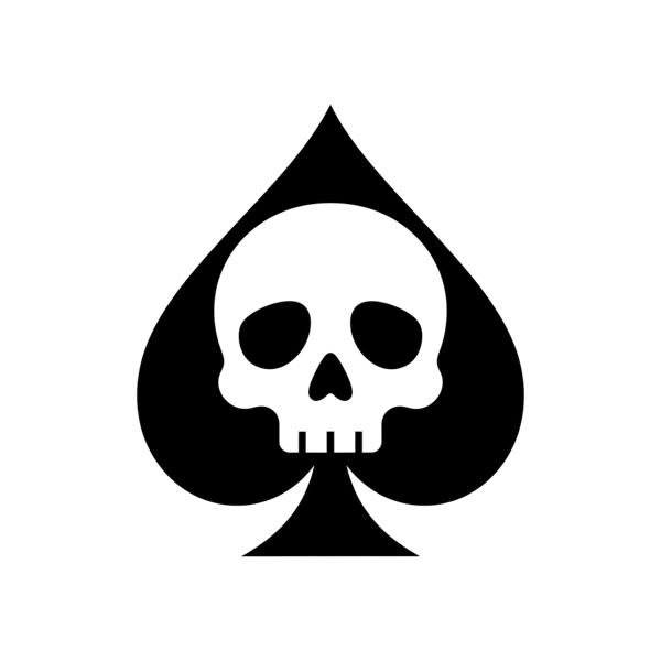 Skull and Spade suit