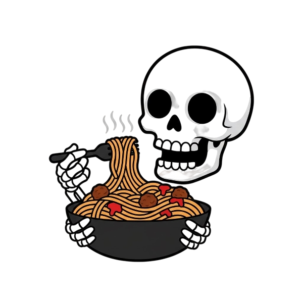 Skull and Spaghetti
