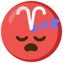 sleeping face and Aries