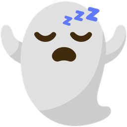 sleeping face and ghost