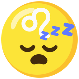 sleeping face and Leo