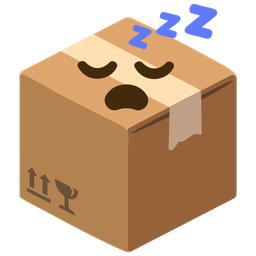 sleeping face and package