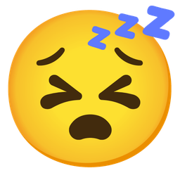 sleeping face and persevering face