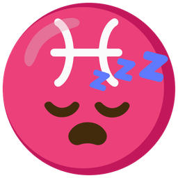 sleeping face and Pisces