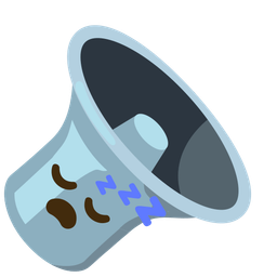 sleeping face and speaker low volume