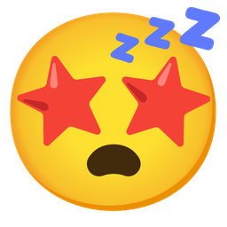 Sleeping face and Star-struck