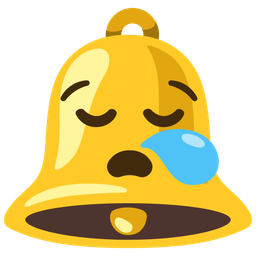 sleepy face and bell