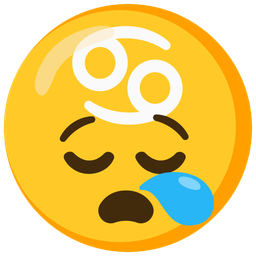 sleepy face and Cancer