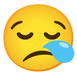 sleepy face and confused face