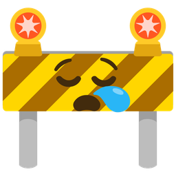 sleepy face and construction