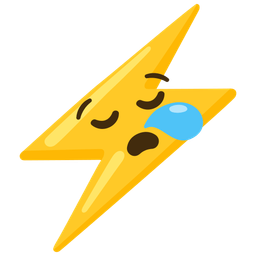 sleepy face and high voltage