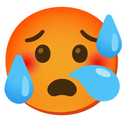 sleepy face and hot face