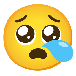 sleepy face and pleading face