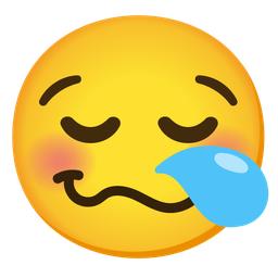 sleepy face and woozy face