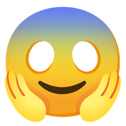 slightly smiling face and face screaming in fear