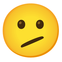 slightly smiling face and face with diagonal mouth