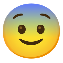 slightly smiling face and fearful face