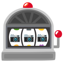 slot machine and camera