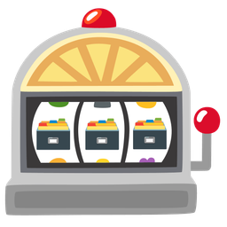 slot machine and card file box