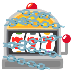 slot machine and chains