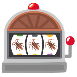 slot machine and cockroach