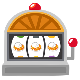 slot machine and curry rice