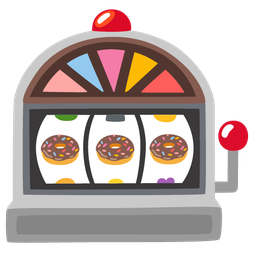 slot machine and doughnut