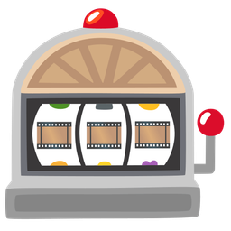 slot machine and film frames