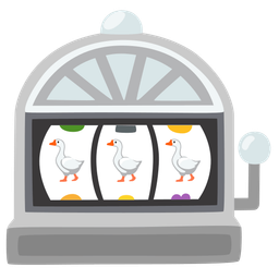 slot machine and goose