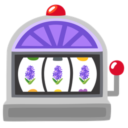 slot machine and hyacinth