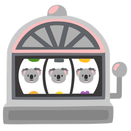 slot machine and koala