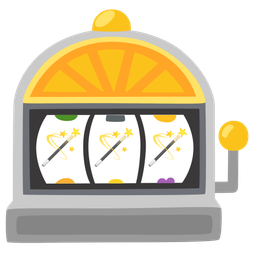 slot machine and magic wand