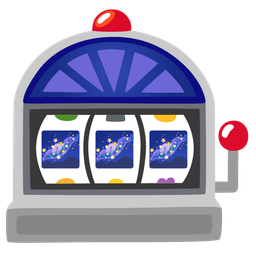 slot machine and milky way