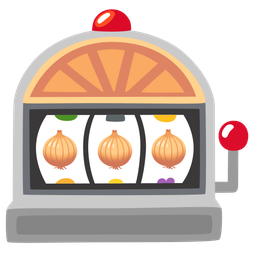 slot machine and onion