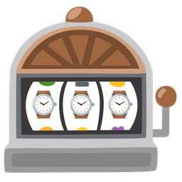 slot machine and watch