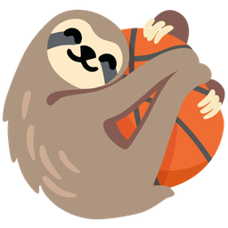 sloth and basketball