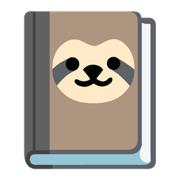sloth and books