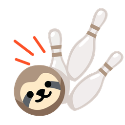 sloth and bowling