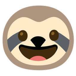 Sloth and Grinning face