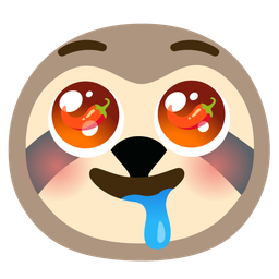 sloth and hot pepper