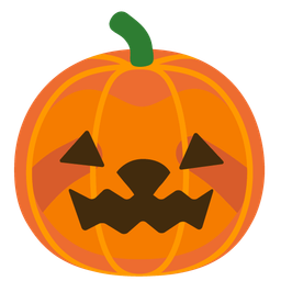 sloth and jack-o-lantern