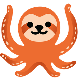 sloth and octopus