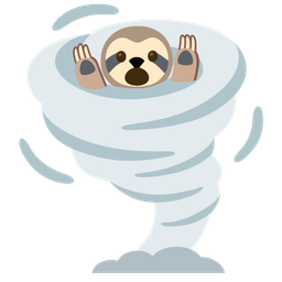 sloth and tornado