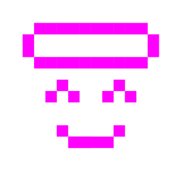 smiling face with halo and alien monster