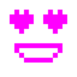 smiling face with heart-eyes and alien monster