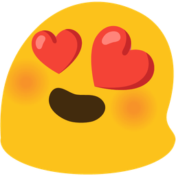 smiling face with heart-eyes and magic wand