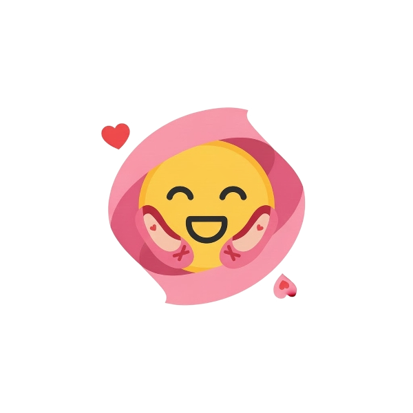 Smiling face with hearts and Flat shoe